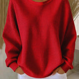 Enrica | Maglione in maglia a nido d'ape