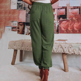 Raffaella | Pantaloni eleganti con coulisse