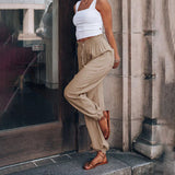 Raffaella | Pantaloni eleganti con coulisse