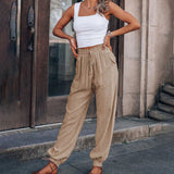 Raffaella | Pantaloni eleganti con coulisse