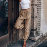 Raffaella | Pantaloni eleganti con coulisse