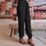 Raffaella | Pantaloni eleganti con coulisse