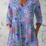 Assunta | Blusa lunga con scollo a V