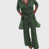 Adriana | Set vintage elegante in due pezzi
