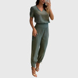 Gioia | Set elegante con blusa e pantaloni