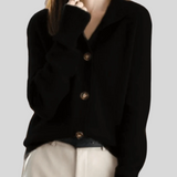 Luna | Gilet in cashmere stile retrò