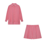 Licia | Completo con camicia e shorts leggeri