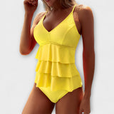 Eva | Costume da bagno elegante con volant