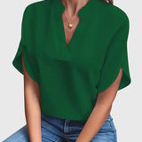 Matilde | Blusa morbida ed elegante con scollo a V