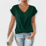 Emilia | Top elegante con scollo a V