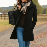 Iris | Cappotto con un bottone