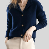 Luna | Gilet in cashmere stile retrò