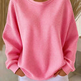 Enrica | Maglione in maglia a nido d'ape