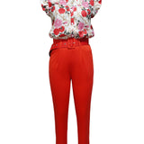 Costanza | Completo elegante con maniche a volant