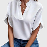 Matilde | Blusa morbida ed elegante con scollo a V
