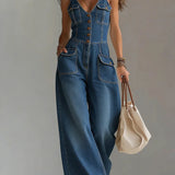 Donatella | Salopette casual in denim