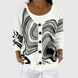 Cecilia | Cardigan comodo in maglia con bottoni
