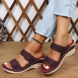 Beatrice | Sandali comfort con zeppa