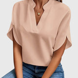 Matilde | Blusa morbida ed elegante con scollo a V