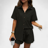Nunzia | Completo comodo con camicia e pantaloncini