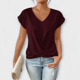 Emilia | Top elegante con scollo a V