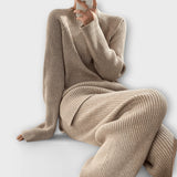 Wilma | Completo comodo in maglia a coste