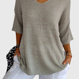 Rachele | Top elegante con scollo a V