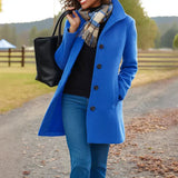 Iris | Cappotto con un bottone