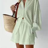 Licia | Completo con camicia e shorts leggeri