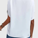 Matilde | Blusa morbida ed elegante con scollo a V