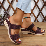 Beatrice | Sandali comfort con zeppa