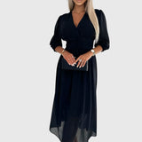 Loredana | Abito leggero in chiffon di seta