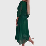 Loredana | Abito leggero in chiffon di seta