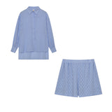 Licia | Completo con camicia e shorts leggeri