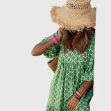 Azzurra | Abito lungo boho