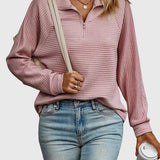 Nora | Maglione elegante con mezza zip