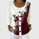 Luisa | Cardigan comodo in maglia con bottoni