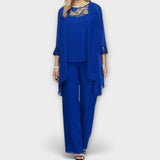 Raffaella | Completo in maglia tre pezzi con cardigan