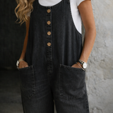 Irene | Salopette vintage in cotone lavato