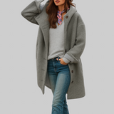 Rosaria | Cappotto quotidiano di media lunghezza e confortevole