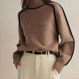 Concetta | Maglione elegante a collo alto