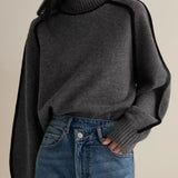 Concetta | Maglione elegante a collo alto