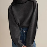 Concetta | Maglione elegante a collo alto