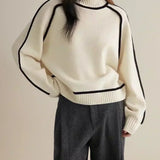 Concetta | Maglione elegante a collo alto