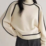 Concetta | Maglione elegante a collo alto