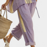 Norma | Completo boho color lavanda