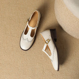 Agnese | Scarpe Mary Jane con cinturino a T