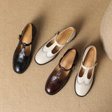 Agnese | Scarpe Mary Jane con cinturino a T