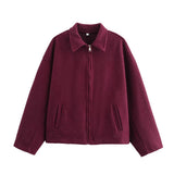 Lea | Giacca morbida con zip