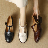 Agnese | Scarpe Mary Jane con cinturino a T